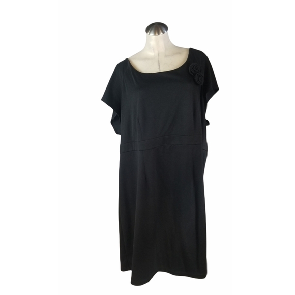 Fashion Bug Size 3X Black Dress Day to Night - Picture 1 of 7